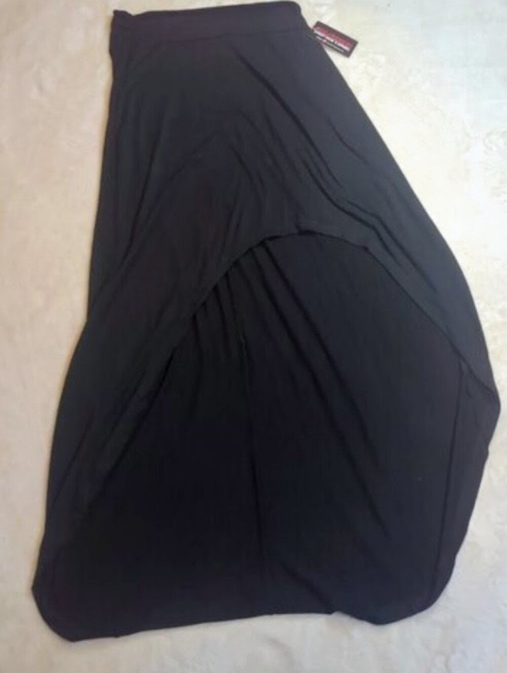 Black High-Low Skirt